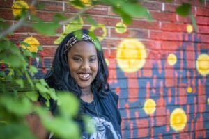 From Exhibitions and Murals to the Power of Pink, Meet Danae Antoine