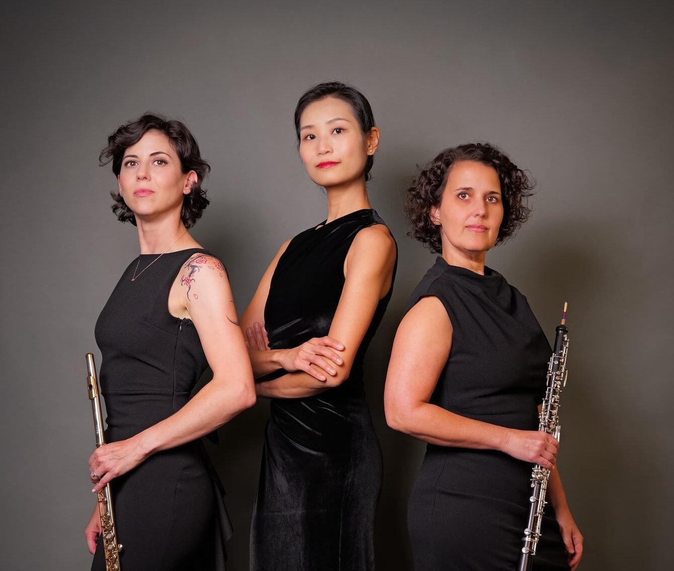 Hera Trio studio portrait.