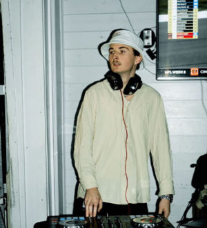 Alex Smith at DJ gig.