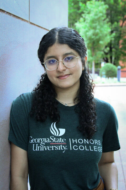 a portrait of Goldwater Scholar Avvai Chandrasekaran