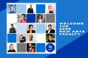College of the Arts Welcomes 2026 New Faculty