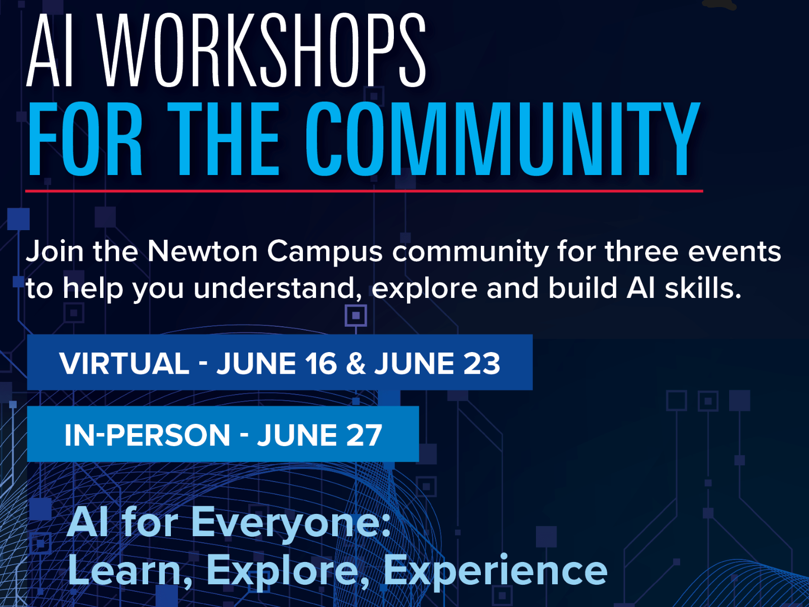 AI Workshop For the Community