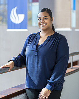 Portrait of a scholarship recipient