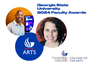 Georgia State University Honors School of Music Faculty Members Professor Al Thrash and Dr. Laura Dahl for the 2024 Faculty Awards