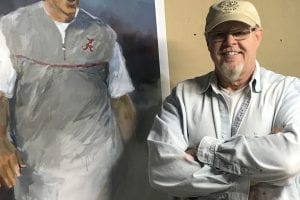 Painter Alumnus Steven Lester Named 2019 Sport Artist of the Year