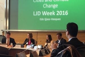 Marshall Moderates World Bank Panel on Cities