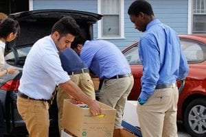 Students, Professor Collect 200+ Books for Fugees Family