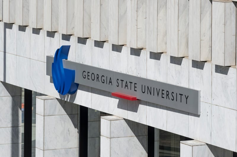 Image of 25 Park Place on the Georgia State University campus