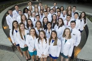 First Year Physical Therapy Students Receive White Coats at Annual Ceremony