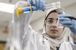 Chemistry graduate wants to help stop spread of virus internationally