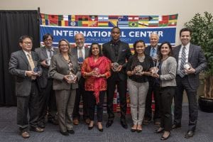 International Education Awards Presented to Andrew Young School Alumnus and Students