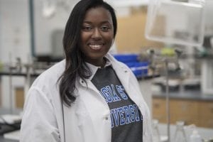 Precious McGowan (B.S. ‘18), From Veteran to Student Nurse Researcher