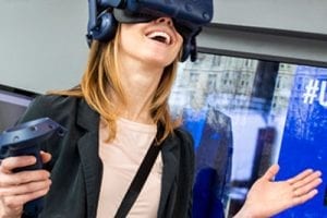 Georgia State, NFL, United Way Debut Virtual Reality Game at Super Bowl Experience