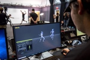 School of Film, Media & Theatre and CMII Teach Actors Motion Capture Performance Skills