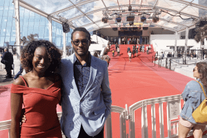 Student Filmmakers Taylor Dudley Rose and Donovan Stanley Attend the Campus Movie Fest Experience at the Cannes Film Festival