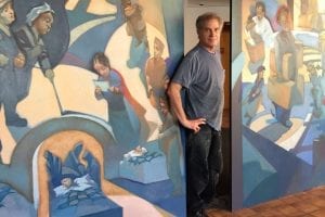 Professor Ralph Gilbert Discusses Mural Art Commissions on Savvy Painter
