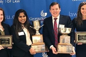 Georgia State Law Wins Intrastate Moot Court Competition