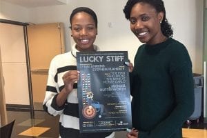 'Lucky Stiff' actors have fun onstage and off