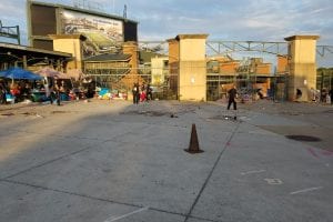 Georgia State University Removes Tents, Property From Georgia State Stadium Site