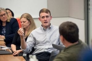 Gardner Armsby (J.D. ’15) Speaks To Health Care Transactions Class