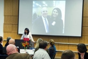 Students Thank Dean Kaminshine for His Service