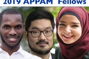 Three Georgia State University Ph.D. Candidates Awarded APPAM Fellowships