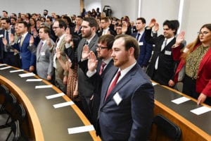 College of Law hosts Swearing-In Ceremony for graduates