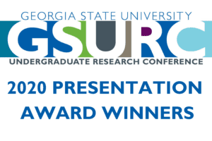 2020 Georgia State Undergraduate Research Conference Winners