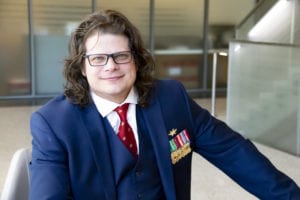 Glenn Wells went from homeless to law student