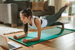 Three Types of Activities Can Help People Stay Active at Home