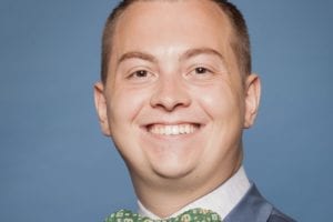 Evan Hansinger (J.D. '21) aspires to have a career serving justice