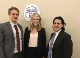 HeLP Clinic students overcome challenges to win in SSI hearing