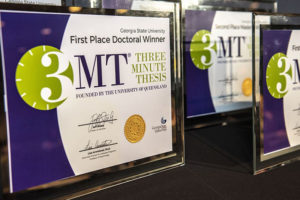 Contestants Win in the 2020 Three-Minute Thesis (3MT) Finals, Explaining Research to General Audiences