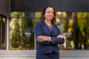 Dawn Aycock is the first African American to achieve rank of professor in the School of Nursing