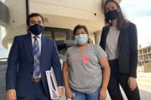 Immigration Clinic wins green card for client