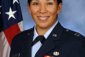 Air Force JAG Irene Liscano balances service and family
