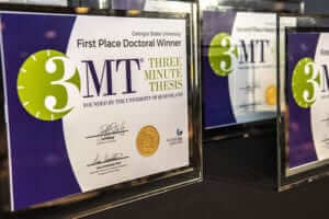 Students Win Awards for Research Communication Skills through Three-Minute Thesis (3MT) Competition