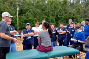 Physical Therapy Students Give Therapy To South Georgia Migrant Farm Workers