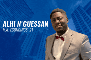 Alumnus Alhi N'Guessan Couples Economics with Environmental Policy