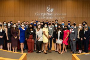 Georgia State Law celebrates inductees for two honor societies