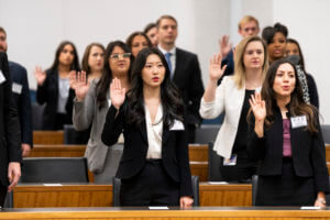 Georgia State Law graduates sworn into Georgia courts