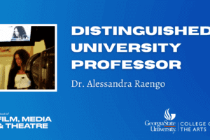 Professor Alessandra Raengo Receives Distinguished University Professorship