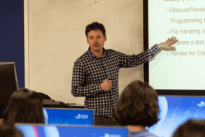 In the Classroom: Students Learn About How Computers Process Language