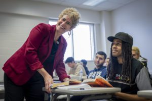 ‘Junior’ Faculty Award Winner Takes Cues From her Students in the Classroom