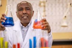 Past Experiences Motivate Perimeter Researcher to Give
