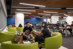 Ribbon-Cutting, Grand Opening Set For Library North Study Commons, New Saxbys Café