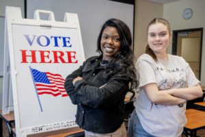 Perimeter Students Get Up Close Civics Lesson Working the Polls