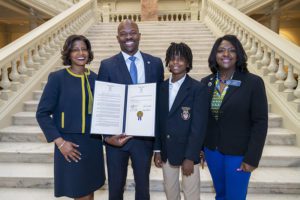 President M. Brian Blake Recognized by Georgia Senate