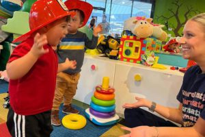 At Gigi’s Playhouse, Student Clinicians Connect with Children with Down Syndrome