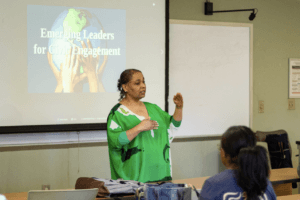 In the Classroom: Students Receive Real-World Civic Engagement Experience in Internship Class